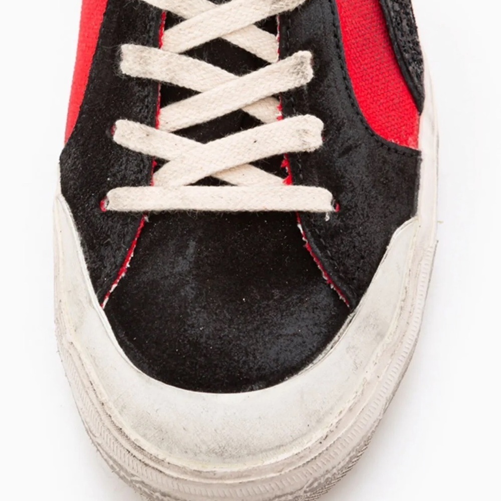 Golden Goose Wmns Slide Sneaker 'Penstar - Red Black - Picture 5 of 6